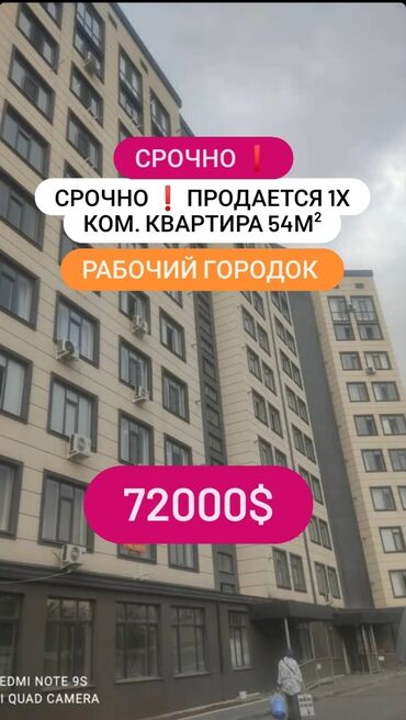 элитные квартиры на продажу: 1 комната, 54 м², Элитка, 3 этаж, Евроремонт