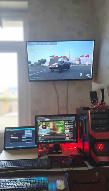 Masaüstü kompüterlər və iş stansiyaları: Kampyuter Sistem bloku gaming,Tək sistem bloku satılır, super gaming — 1