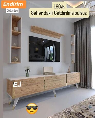 Masa və oturacaq dəstləri: TV stend