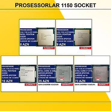 intel core i: Prosessorlar “LGA 1150 socket (4cü nəsil)” ⭐LGA 1150 (4cü nəsil) İntel — 1