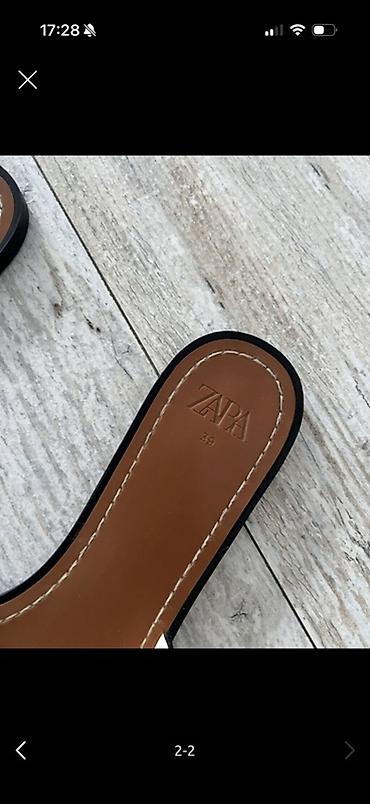 flo женская обувь: ZARA qadın sandaleti 39 razmer yeni kimidir 20 man — 2