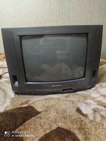 ТВ и видео: Продаю Телевизор JVC (ЭЛТ), ресивер, тумбочка под ТВ. - Диагональ — 9