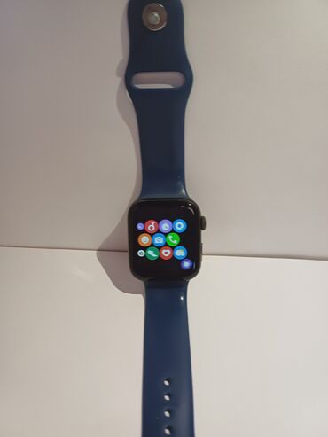 Smart saatlar: İşlənmiş, Smart saat, Smart, Sensor ekran, rəng - Göy