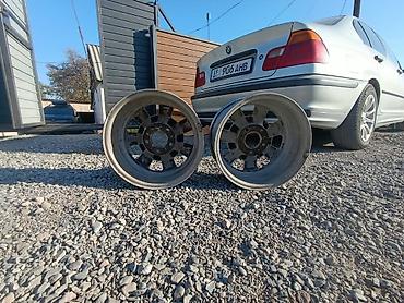Диски: Литые Диски R 15 BMW, Пара, отверстий - 5, Б/у — 3