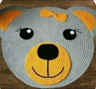 Sifarişlə əl işləri: Toxuma uşag otagna igruşka formada toxuma yastig ve toxunma xalcalar — 3