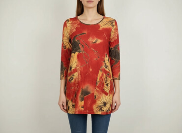 elegancka tunika plus size: Туніка жіноча, розмір L