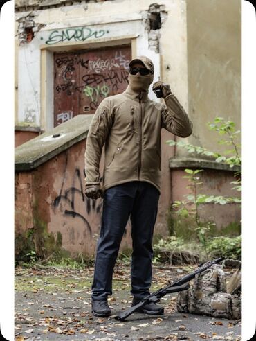 Толстовки: Доставка по городу Бишкек бесплатная 🚀🚀🚀 Тёплая флисовая кофта — 37