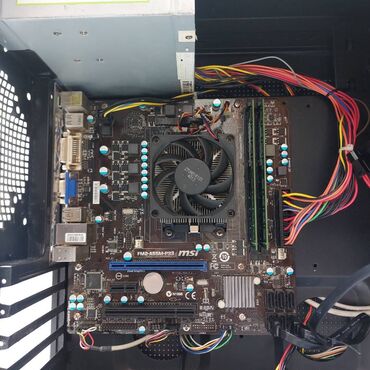 Masaüstü kompüterlər və iş stansiyaları: Oyun üçün Kompüter "A8 5500 HD7560D 128GB SSD 500GB HDD” ⭐Tək Sistem -da lalafo.az — 15 Masaüstü kompüterlər və iş stansiyaları: Oyun üçün Kompüter "A8 5500 HD7560D 128GB SSD 500GB HDD” ⭐Tək Sistem — 15