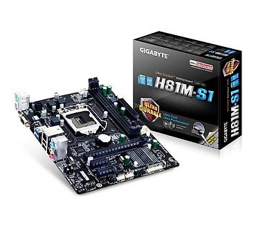 i3 4150: Материнская плата для ПК, Б/у, Gigabyte, LGA1150, Micro-ATX — 1