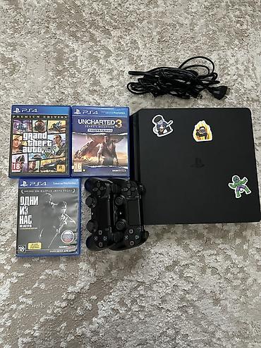 PS4 (Sony PlayStation 4): Продаю PlayStation 4 Slim.Полностью исправна, работает тихо, не — 1