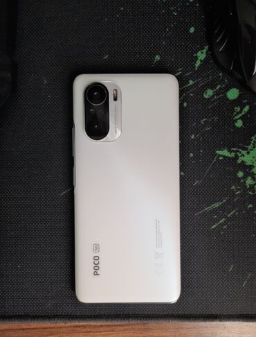телефон купит: Xiaomi, Redmi K40, Б/у, 128 ГБ, цвет - Белый, 2 SIM