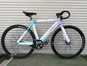 Фикс-байк (single speed) трекового/городского типа. - Рама и вилка из