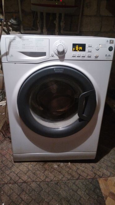 стиральная машина бу: Paltaryuyan maşın Hotpoint Ariston, 6 kq, İşlənmiş, Avtomat, Qurutma var, Kredit yoxdur, Ünvandan götürmə