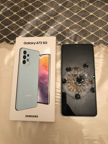 купить недорого холодильник б у: Samsung Galaxy A73 5G, 128 ГБ, цвет - Зеленый