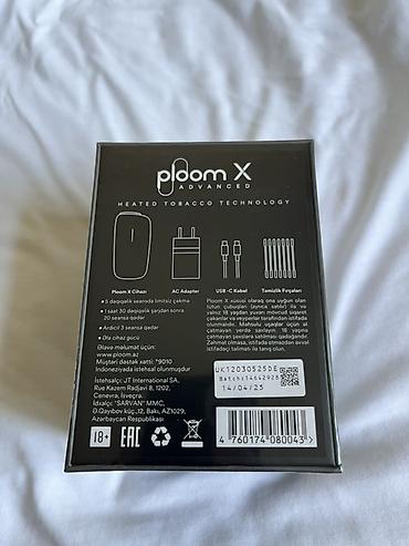 maşın qəlyan: Ploom X Advanced – Heated Tobacco Technology (Slate Grey) — 3