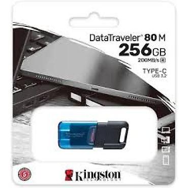komputer setup: Kingston DataTraveler 80 M DT80M/256GB – 256GB USB-C fleş yaddaş - — 1
