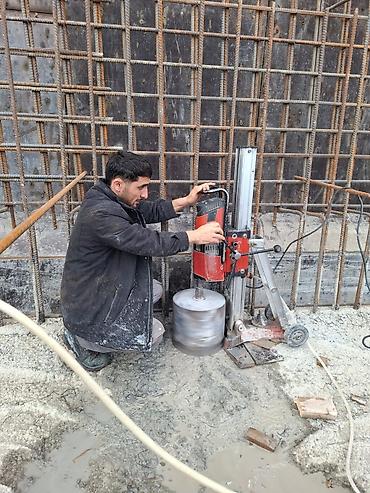muhasib isi: Almaz qazma və beton kəsmə xidməti təqdim olunur. Xidmətə — 7