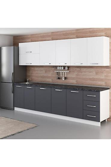 mebel metbex: Sifarişlə mətbəx dəsti, Özü çəkən petlələr, Mat laminat, Kredit var, Rayonlara çatdırılma, Pulsuz çatdırılma — 7