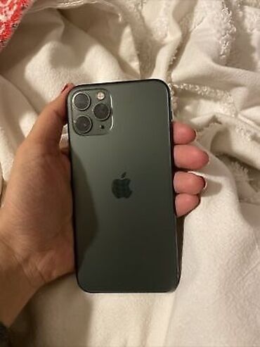 iphone 11 qiymeti irşad: IPhone 11 Pro, 256 GB, Matte Midnight Green