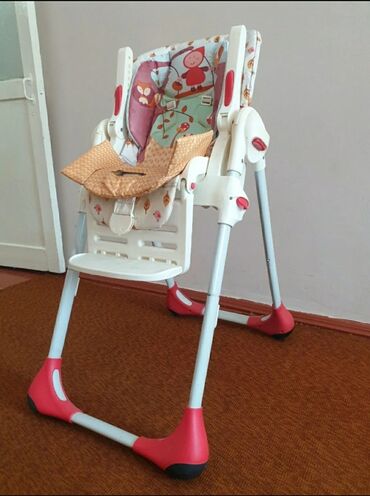 детский стульчик 2 в 1: В Кара-Балта фирменный стульчик Чико. столик есть. полный комплект
