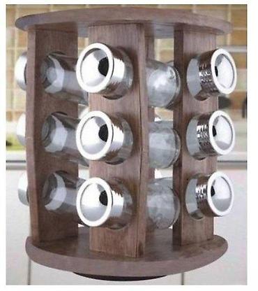 posude za so i biber: Set za začine Konig W-1256 (tamno drvo) NOVO. SET ZA ZAČINE — 3
