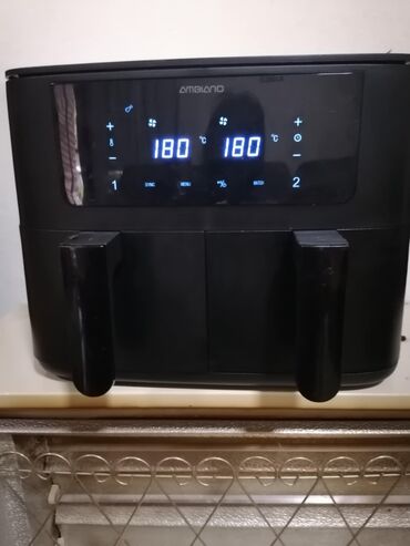 Ostali kuhinjski aparati: Ambiano dvostruka friteza na vruć vazduh (air fryer) sa dve odvojene — 5