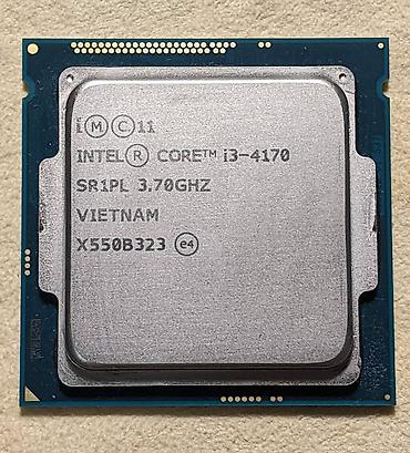 lga1150: Intel Core i3-4170 prosessor - Model: Intel Core i3-4170 (Haswell — 1