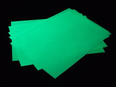 купить бумагу а4 бишкек: Флюросцентная плёнка А4 самоклейка, заряжается от света, зеленоватый