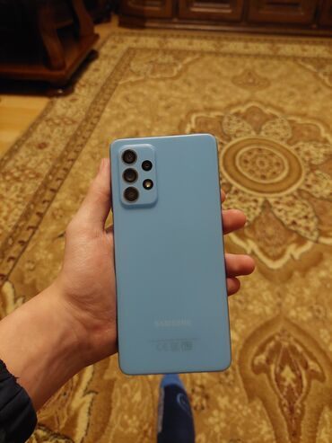 сименс а52: Samsung Galaxy A52, Б/у, 128 ГБ, цвет - Голубой, 2 SIM