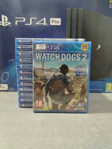pileteler: Ps4 üçün watch dogs 2 oyun diski. Tam yeni, original bağlamada