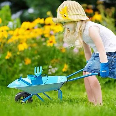 əlcek: Uşaq bağça arabası və bağ alətləri dəsti Məhsul: Gardenline — 5