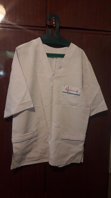 медицинские костюмы: Костюм 5XL (EU 50), цвет - Белый