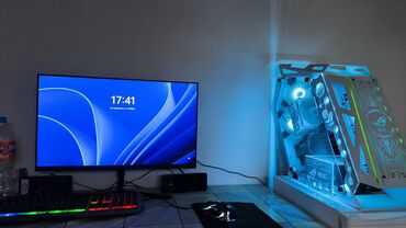 компютео: Компьютер, ядер - 4, ОЗУ 16 ГБ, Игровой, Б/у, Intel Core i5, NVIDIA GeForce RTX 4060, SSD