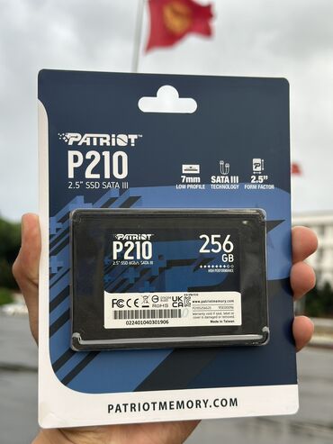 жесткий жиск: Накопитель, Новый, Patriot, SSD, 256 ГБ, 2.5", Для ПК