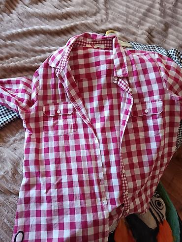 Košulje: Komplet košulja/bluza – ženski - Košulja 1: crno-bela gingham (karo) — 2