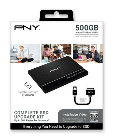 kompüter hissələri: PNY 500GB 2.5” SATA III