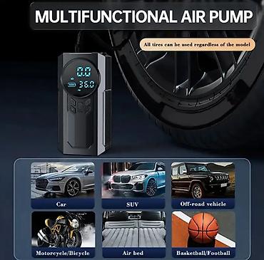 10 lato: Avtomobil Jump Starter + Hava Kompressoru - Bütün hava şəraitində — 5