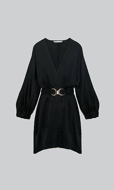 ремень zara: Повседневное платье, Короткая модель, Прямое, S, M — 1