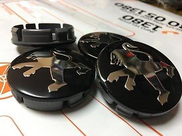skuteri 100 kubika: ČEPOVI POKLOPCI ZA FELNE PEUGEOT 3D 60MM/56MM - CRNI NOVI | — 5
