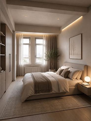 спутник квартиры: 2 комнаты, 62 м², Элитка, 9 этаж, ПСО (под самоотделку) — 7