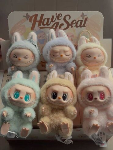 Xodunoklar: 🧸Labubular - Şirin Bunny Oyuncaq Figurları (6 model) 🐰✨ Uşaqların və