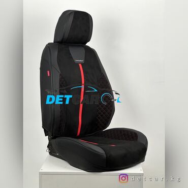 Чехлы и накидки на сиденья: Фирменные 5D чехлы Bizzon Закрывают боковину и спинку передних — 6