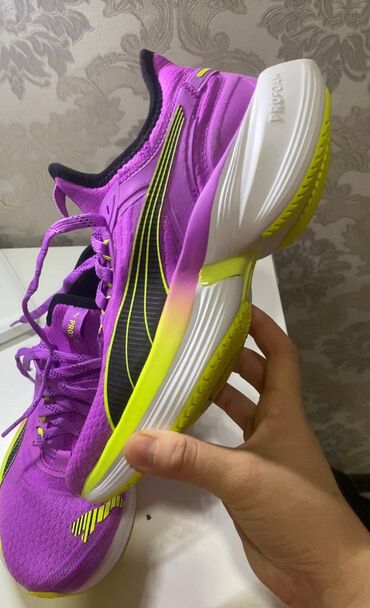 Women's Sneakers and athletic shoes: Кроссовки, 37.5, Puma, Новый, цвет - Фиолетовый, Платная доставка, Самовывоз