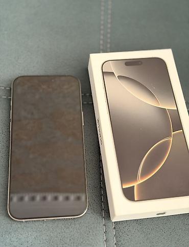 iphone 11 500: IPhone 16 Pro Max, 256 GB, White Titanium, Zəmanət, Simsiz şarj, Face ID — 3
