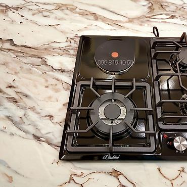 Кухонные плиты и варочные поверхности: Газовая плита Встраиваемая, 4 конфорки, Новый — 3