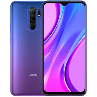 Xiaomi: Xiaomi Redmi 9, 64 GB, rəng - Mavi, 
 Barmaq izi