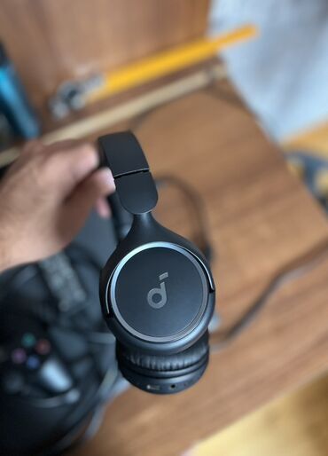 Səs gücləndiriciləri: Simsiz (Bluetooth) Qulaqcıqlar, Anker, rəng - Qara