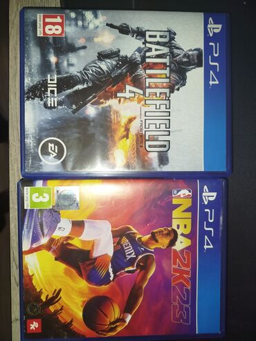 ps4 150€: Продаю диск на ps-4-5 Nba2k23-1000 Battlefield 4-1000 Если 2 диска