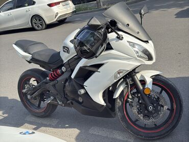 прямоток на мотоцикл: Спортбайк Kawasaki, 650 куб. см, Бензин, Взрослый, Б/у