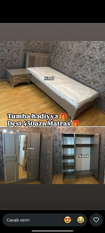 tek kravat işlənmiş: Təknəfərlik çarpayı, Yeni — 1